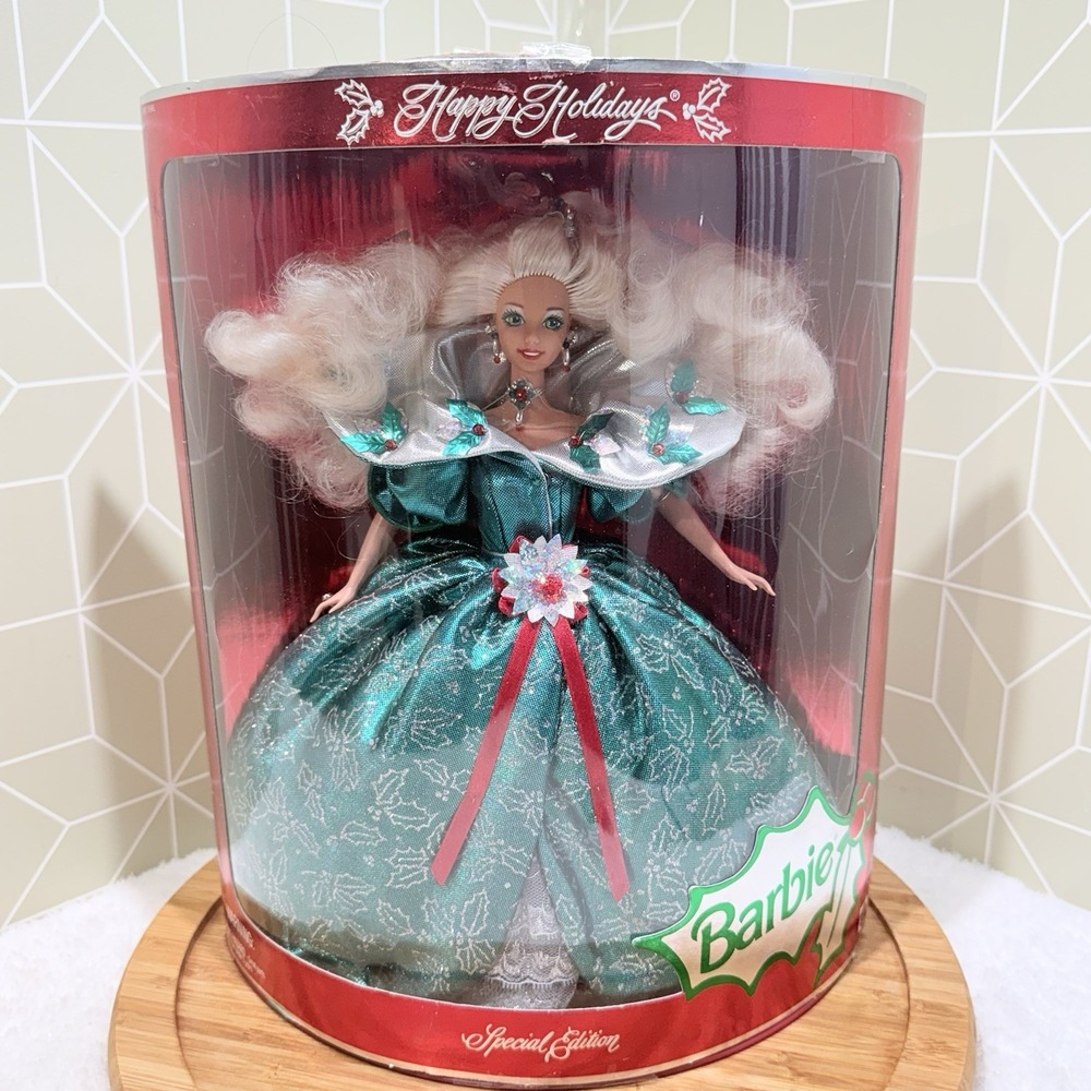 Barbie Doll Mattel 1995 Happy Holidays Christmas Special Edition